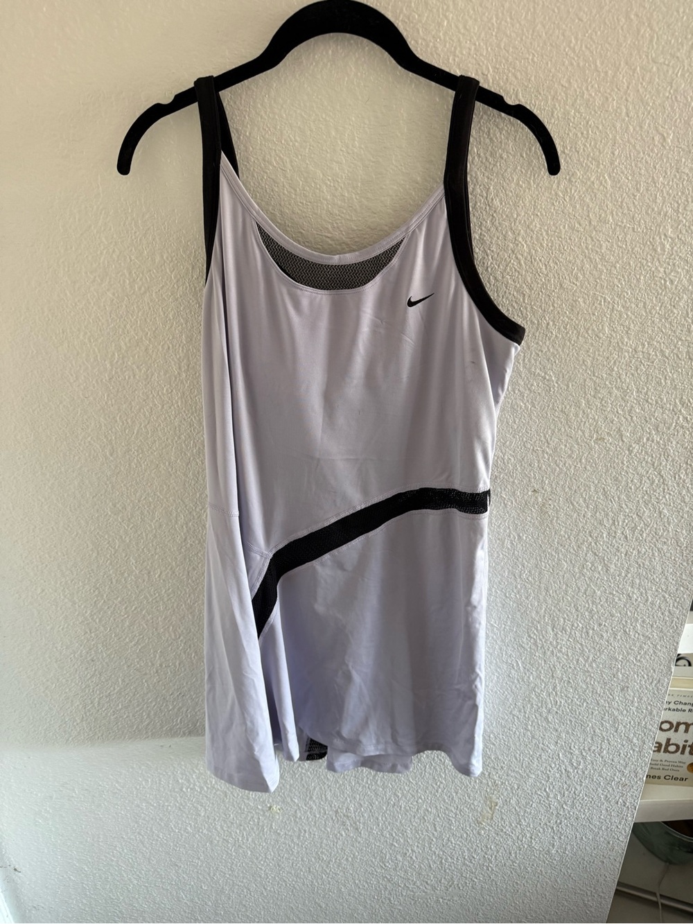 Nike Purple and Black Athletic Dress
